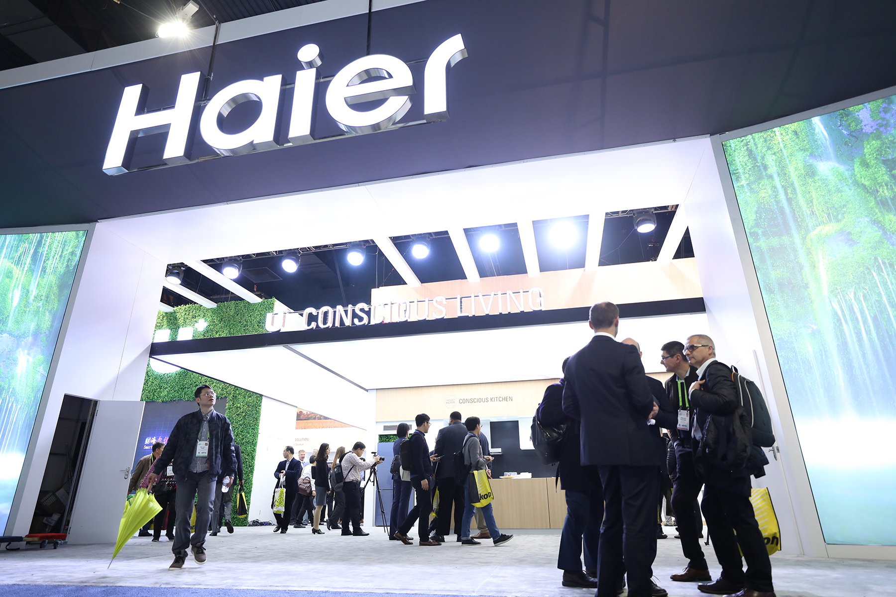 2018 CES for Haier Group.